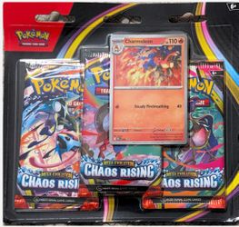 Pokémon Mega Evolution Chaos Rising 3-Pack Blister