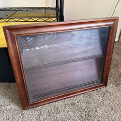 Shadow Box; Currently Made To Display Medals Or Similar; Great Personalized Gift For Athlete; Decor