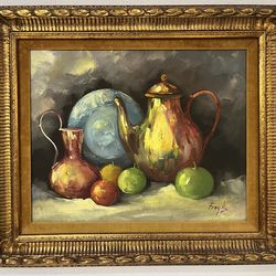 Fruits and Vegetables Oil Painting