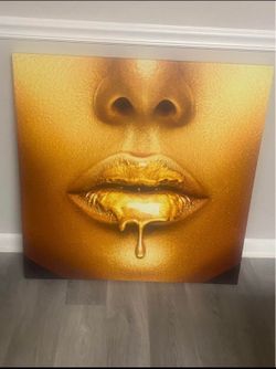 Large Gold Wall Art