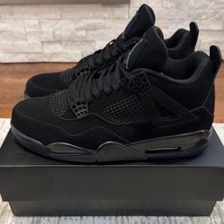 Black Cats Jordan 4s - $120 Each 