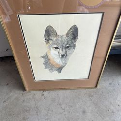 Signed Framed Wildlife Art