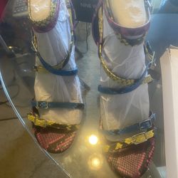 Nine west Imani style stilettos multicolor