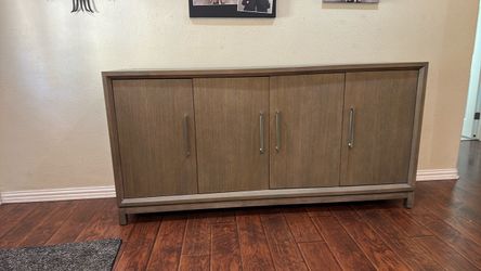 Modern Wood Sideboard Buffet Cabinet