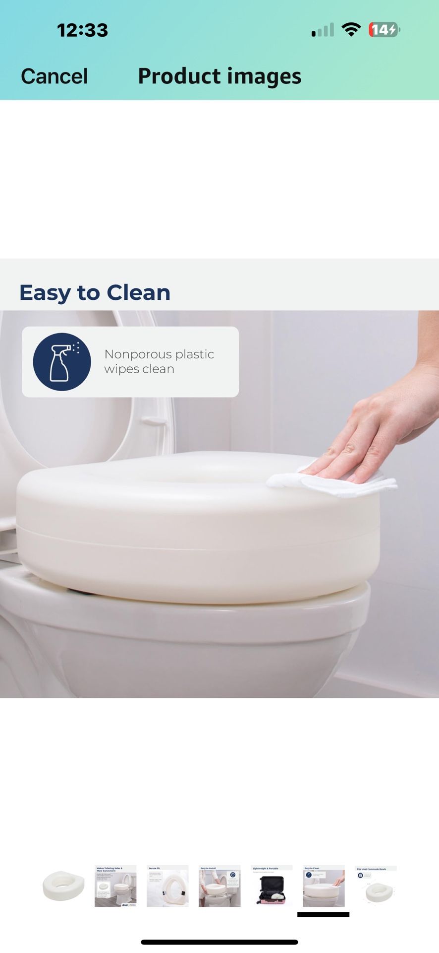 Toilet riser