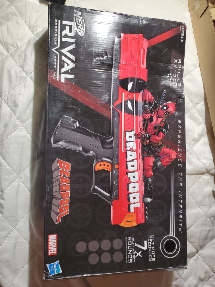 Nerf Rival Gun Dead pull limited edition