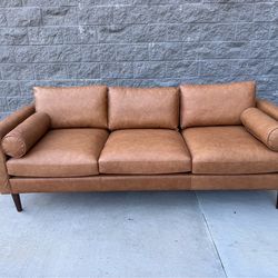 Leather couch