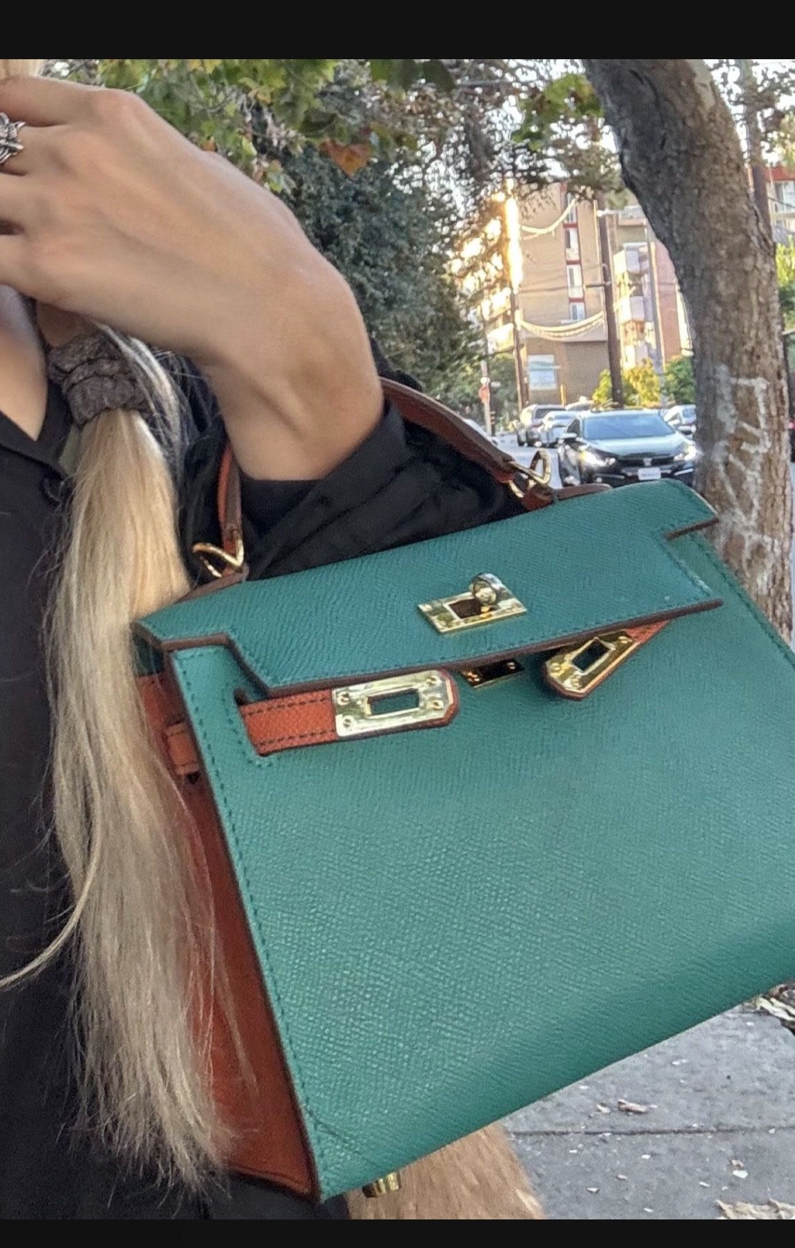 Blue Bag Hermes Kelli 