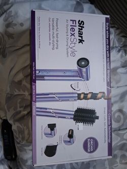 Brand new never opened box!,, Shark flex style air styling and dryer system for hair