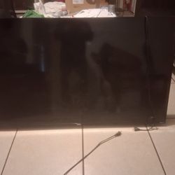 Two flat screen tvs 45in/55 inches