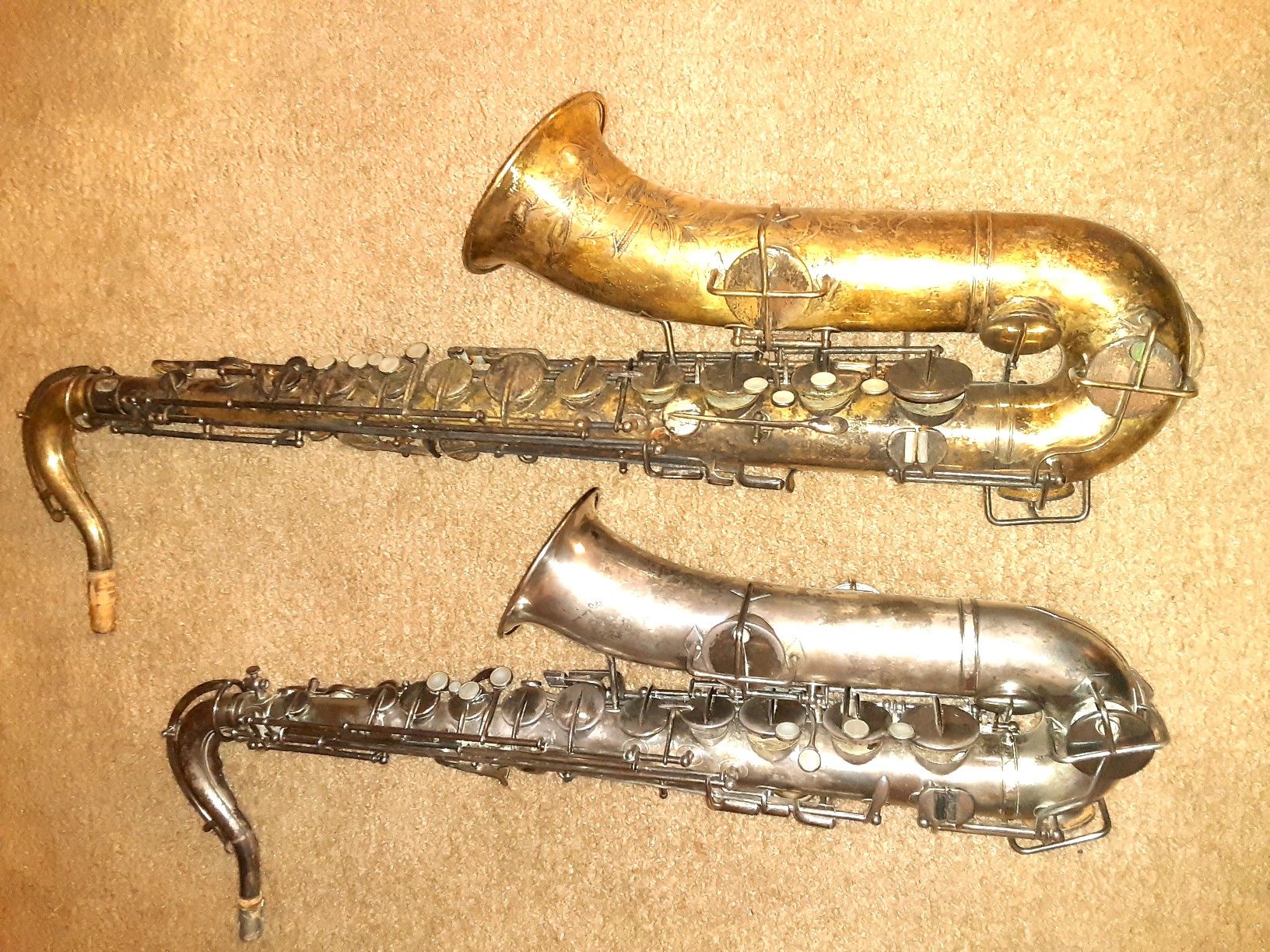 Vintage Buescher Elkhart 1914 Saxophone!!