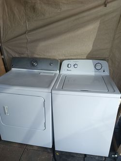 Washer and dryer