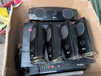 LG surround sound complete