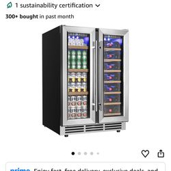 Wine Cooler And Beer Cooler Dual Same As Amazon Pic