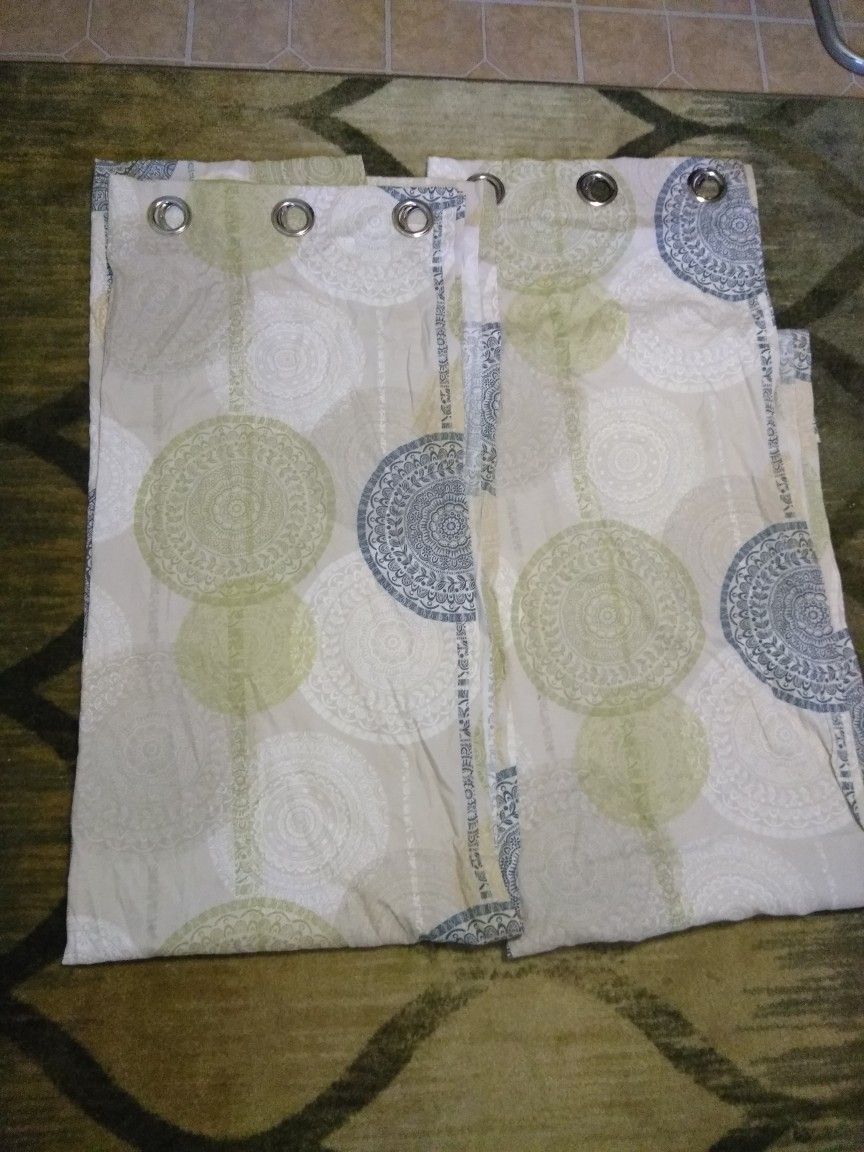Long brand new curtains