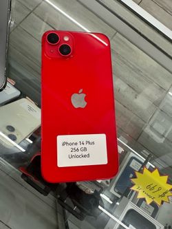 iPhone 14 Plus 128gb unlocked. Cash or $50 down w approval