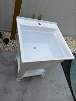 Fregadero de patio o de laundry