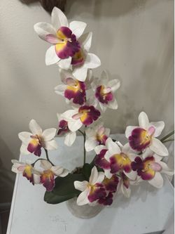 Artificial Faux Orchid Plant
