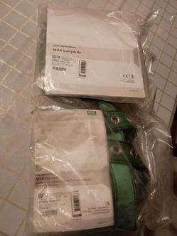 Harness and lanyards