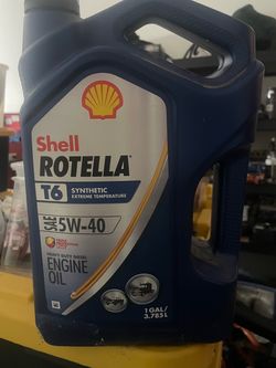 Rotella t6 5w40 diesel oil