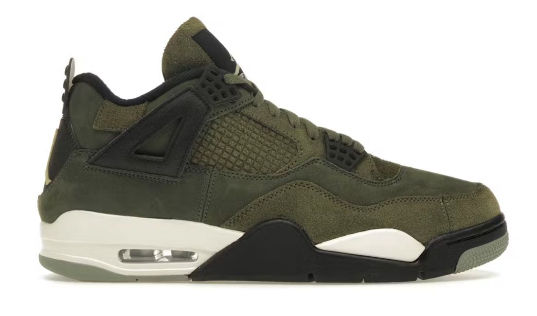 Nike Air Jordan 4 Olive 7Y 13 Men