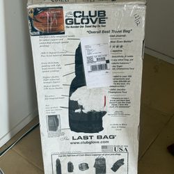 Club Glove - Suitcase For Golf Clubs