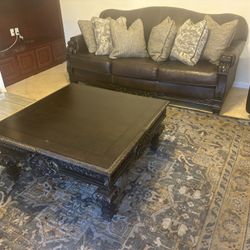 Living Room Set 3 Couches And Coffee Table. In Great Shape