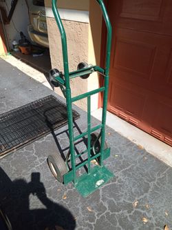 Green Steel Hand Truck Dolly
