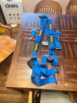 Schroth Racing Blue 4-Point Harness Set