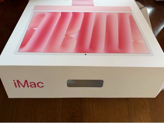 2021apple iMac 24 in all in one Pink color