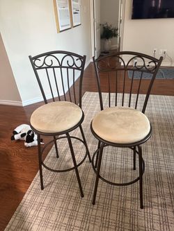 Set of 2 Bar Stools