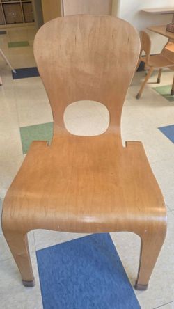 Vintage Community Playthings Wood Child's School Chair