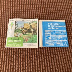 GAF ViewMaster  Book:”Disneyland Main ST And Primeval World”