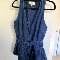 For All Mankind Jean Vest