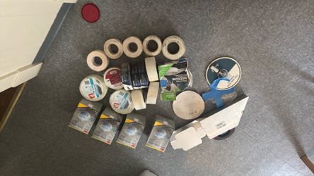 Finish tape  new and used
