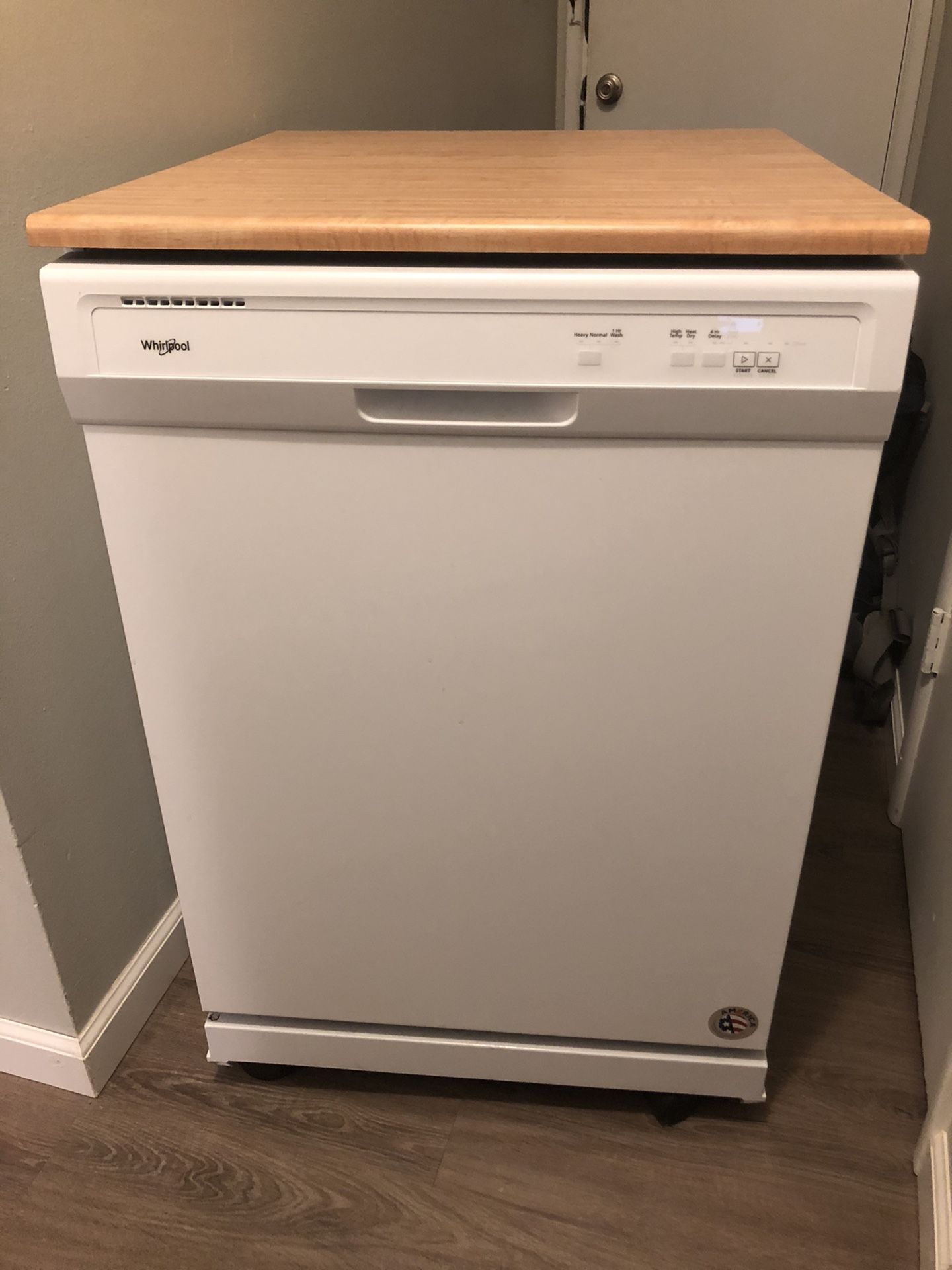 Whirlpool Portable 24” Dishwasher