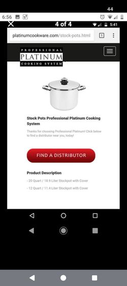 Stockpot Professional Platinum