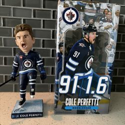 Cole Perfetti Winnipeg Jets Bobblehead SGS 2026