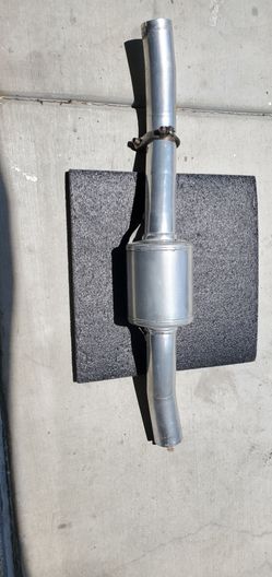 BMW E39 CERAMIC COATED SUPERSPRINT RESONATED EXHAUST MIDPIPE