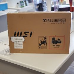 MSI Sword 15 Gaming Laptop - Pay $1 Today Only 'Just Ask Us How' 