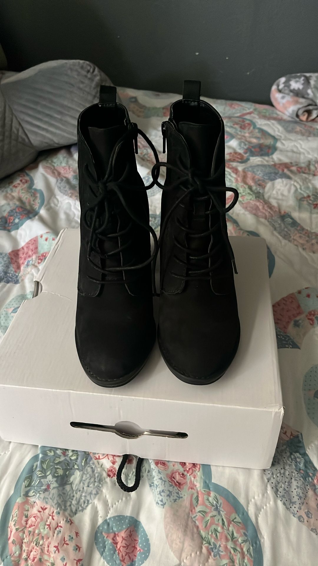 Aldo Women’s Coressa Bootie Black Suede.