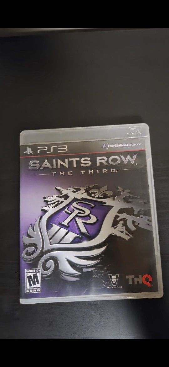 PS3 Game- SAINTS ROW- The Third
