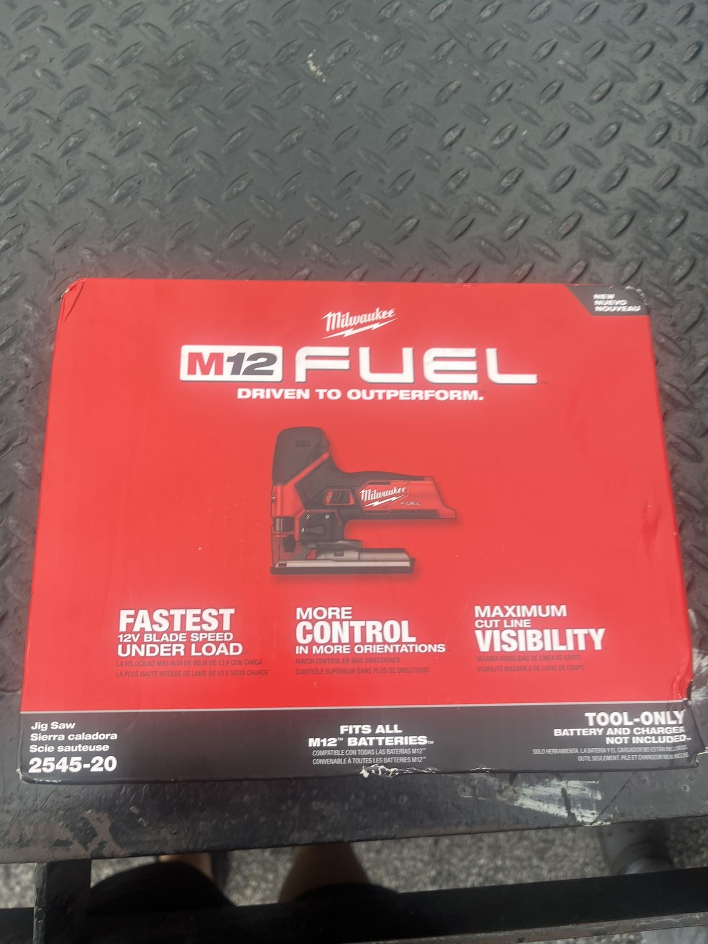 Milwaukee M12 Jigsaw Model/modelo 2545-20