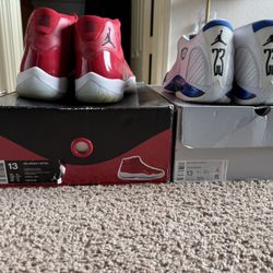Jordan 11 Win Like 96 and Jordan 14 Hyper Royal