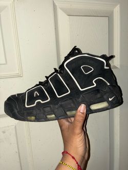 Nike Air Uptempo Size 10 2016 Black And White