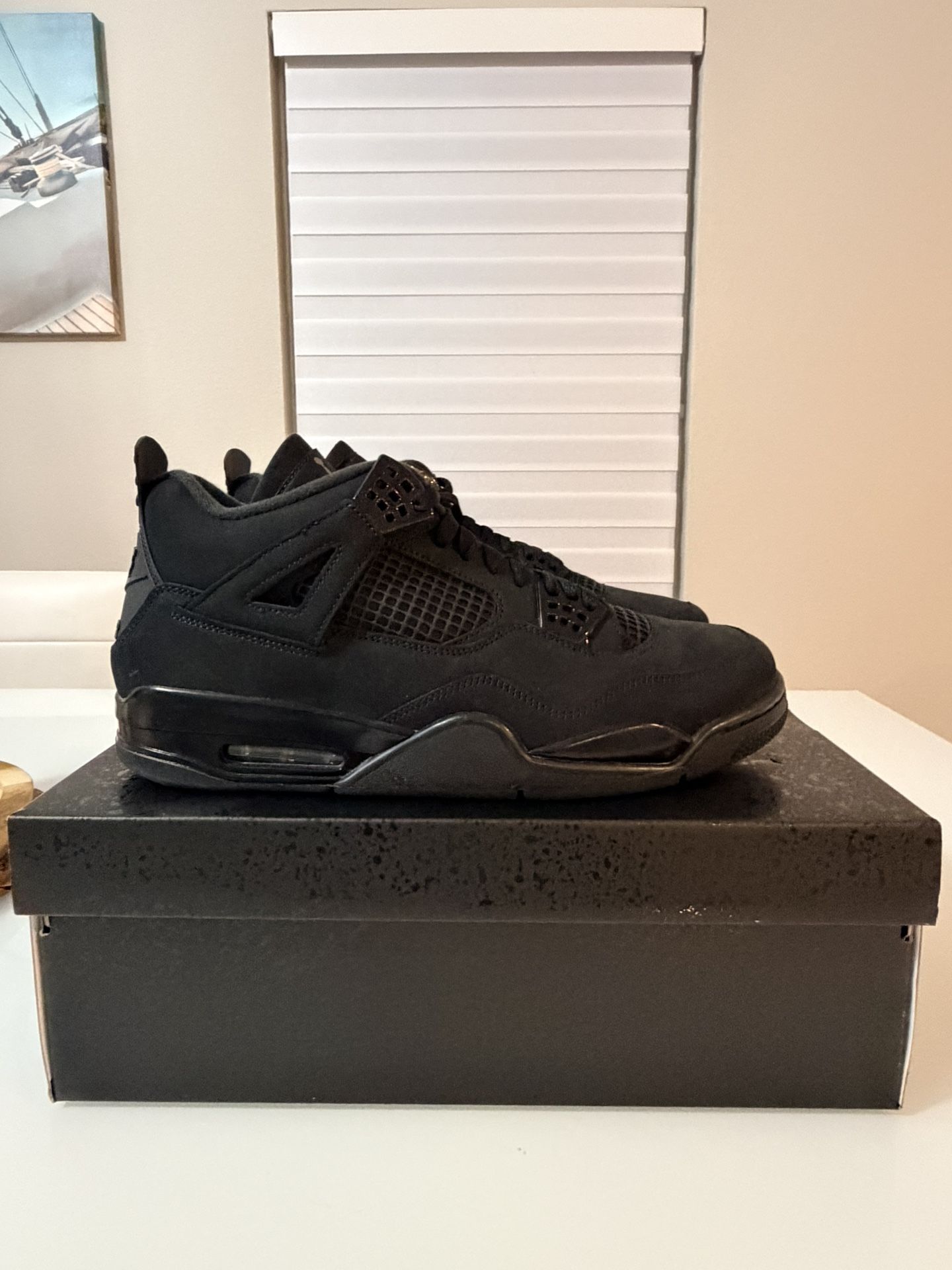 New Air Jordan 4 2025 Black Cat