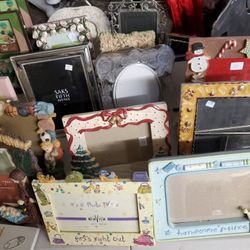Lots Of Photo Frames $5 Ea Please See 12 Pictures 