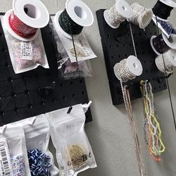 Crafting Items,  Beads, Yarns