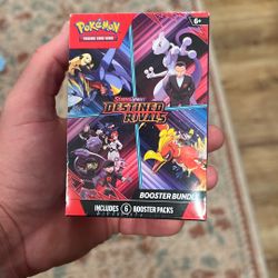 Pokémon Cards - Destin Rivals Booster Bundle