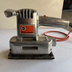 Black and Decker Vintage Deluxe Dual Action Sander